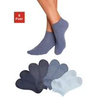 Go in Kurzsocken (Packung, 8-Paar) uni in Basic Farben