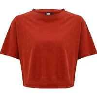 URBAN CLASSICS Bigshirt Urban Classics Damen Ladies Short Oversized Tee (1-tlg)