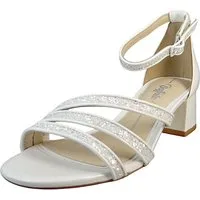 Buffalo 1291638 Lucy Glam Hochzeit White Sandale