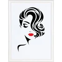 IDEAL TREND Bilderrahmen Classic Leichter Kunststoffbilderrahmen mit Acrylglas Schutz ohne Komp