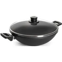 WOLL Wok MADE IN GERMANY - Nowo, Aluminiumguss (1-tlg), von Hand gegossen, Ø 32 cm