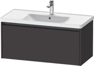 Duravit Ketho.2 Waschtischunterbau wandhängend Graphit Supermatt 984x455x440 mm - K25084080800000 K25084080800000