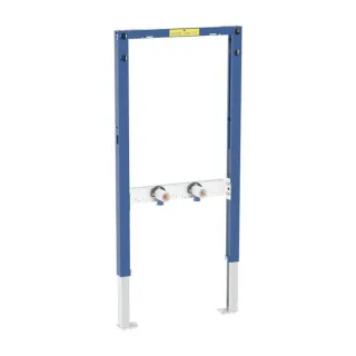 Geberit Duofix Bade-/Duschwannen-Element 111740002 BH 98-112 cm, für AP-Wandarmatur