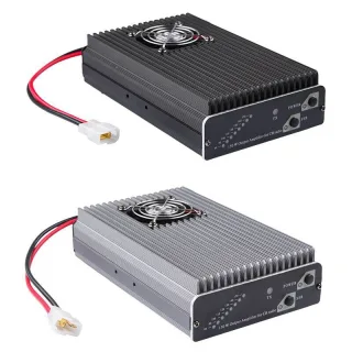 High Power CB-27 Amplifier All Mode SSB 150W Shortwave Amplifier with Dustproof Function 3-5km Communication Range Black