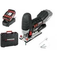 PARKSIDE PERFORMANCE® Akku-Stichsäge PSSPA 20-Li Akku-Stichsäge X 20 V Team Akku 2.0 Ah Ladegerät