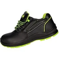 PRO FIT 130 Sicherheitsschuhe S3 "Arctos E low", schwarz/grün, Arbeitsschuh (1, Paar) Stahlkappe, Arbeitsschuhe, Atmungsaktiv, Stahlkappenschuhe