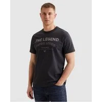 PME LEGEND T-Shirt Short sleeve r-neck single jersey graphic mit Logo Print