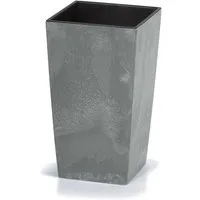 Deuba Pflanzkübel, 26L 50x26,5x26,5cm Betonoptik Inkl. Einlegeboden Indoor Outdoor
