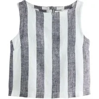 Next Shirttop Top aus Leinengemisch (1-tlg)