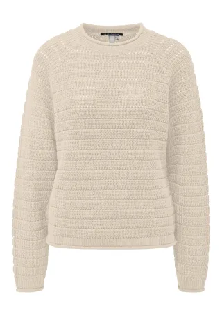 qs - Strickpullover beige - Gr. - XXL
