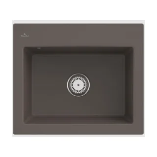 Villeroy und Boch Subway 60 S Einbauspüle 330900TR Spülbecken, 600 x 510 mm, timber CeramicPlus