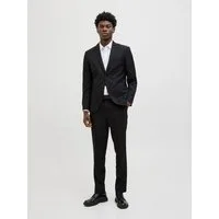 Jack & Jones Anzug JPRCOSTA SUIT (Set, 2-tlg) aus Polyester, sehr schmale Passform, mit Reverskragen, Langarm-Sakko
