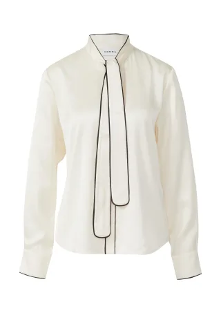 comma - Bluse creme - Gr. - 38