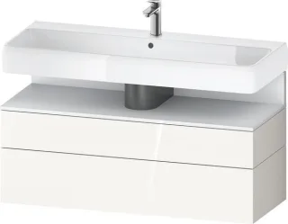 Duravit Qatego Waschtischunterbau wandhängend Weiß Hochglanz 1190x470x590 mm - QA4396018220000 QA4396018220000