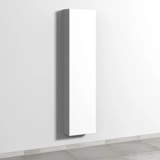 Sanipa 3way Hochschrank mit 1 Tür, Weiß-Soft SM16543