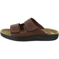Beck Herren-Pantolette Ben mit Klettverschluß Hausschuh