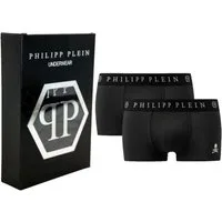 PHILIPP PLEIN Boxer 2er-Pack Herren Unterwäsche Shorts Original Verpackt in Python-Optik Geschenkbox