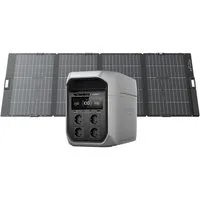 Ecoflow ECOFLOW Delta 3 Max Plus tragbare Powerstation 2 048 Wh Powerstation 3 000 W AC-Ausgang 0–80% Ladung in 47 Min, erweiterbar auf 10 kWh, LiFePO4 Batterie, 10 ms USV-Backup