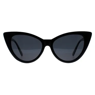 Montana Cat Eye Damen Matt Schwarz Grau Polarisiert MP71