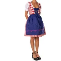 Sandy Lederatelier Dirndl Dirndl Set 3 Teilig Trachtenkleid MS-Trachten Oktorberfest 305 3 Teilig