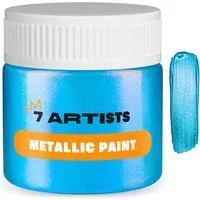 7 Artists Acrylfarbe 7 Artists Acrylfarbe Metallic 50 - 230 ml Gold, Silber