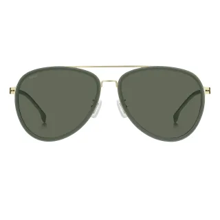 Hugo Boss - "1466/F/SK" Sonnenbrille (Grün/Gold)
