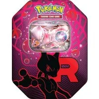 The Pokémon Company International Sammelkarte POKÉMON Team Rocket Tin-Box - Team Rockets Mewtu-ex - Sammelkartenspie