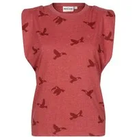 naketano T-Shirt Baumwolle ärmellos Rundhals Streetwear Basic Sommershirt luftig (1-tlg) weich, bequem, casual, vegan, unifarben, locker, Alltag, atmungsaktiv