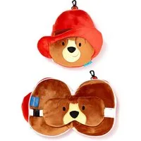 Puckator Reisekissen Relaxeazzz Plüsch Reisekissen Schlafmaske viele Designs gut verstaubar