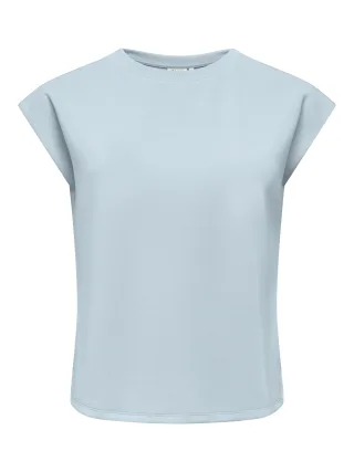 ONLY - ONLMAYA S/L BOXY TOP SWT Winter Sky - Gr. - L