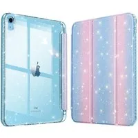 Fintie Tablet-Hülle für iPad 11 Generation 11 Zoll 2025(A16), iPad 10 Generation 2022, mit Stifthalter, Glitzernde Stoßfeste Case mit Glänzende Rückseite