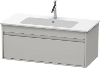 Duravit Ketho Waschtischunterbau wandhängend Betongrau Matt 1000x475x410 mm - KT642000707 KT642000707