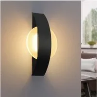 ZMH LED Wandleuchte Innen Wandlampe Wohnzimmer 6W aus Acryl Modern Bettlampe, LED fest integriert, Warmweiß