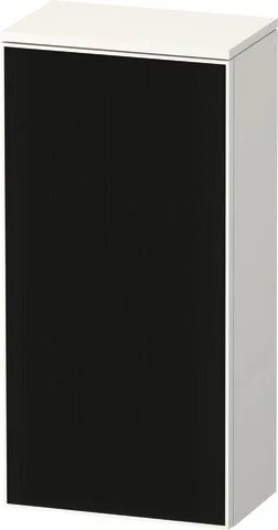 Duravit Zencha Halbhochschrank Schwarz Linienstruktur & Weiß n/a & Supermatt 400x240x819 mm - ZE1350 ZE1350L63840000