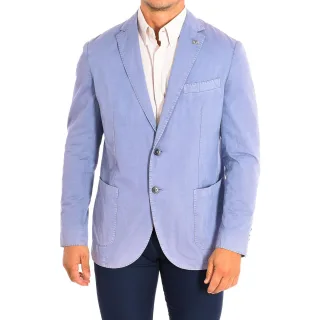 Herren-Blazer mit normaler Passform und langen Ärmeln HMJA07-TW133