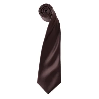 Premier - "Colours" Krawatte für Herren/Damen Unisex (Braun)