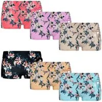 Rungassi Boxer 6x Deluxe Damen Baumwolle Boxershort 8038 XXL