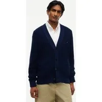 Tommy Hilfiger Cardigan WAFFLE STRUCTURE mit modischer Struktur und aufgesetzte Taschen