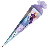 Roth Schultüte Roth Schultüte Disney Frozen eckig Schutzspitze Tüllverschluss 85cm