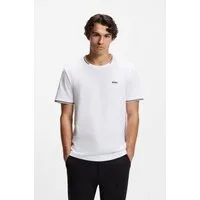 BOSS GREEN T-Shirt Taul Stretch-Baumwoll-Pique aus softem Stretch-Baumwoll-Piqué, Regular Fit, Kühlend