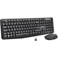 Ultron UMC300 Kabelloses Tastatur-Maus-Set Tastatur- und Maus-Set, Deskset, Multimediatasten, QWERTZ, kabellos, Set