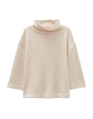 someday - Cropped Sweater - Ulexi beige - Gr. - 42