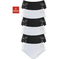 petite fleur by Lascana Hüftslip (6er-Pack) aus elastischer Baumwoll-Qualität
