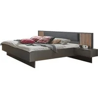 Wimex Bettanlage Ancona by fresh to go, (Bett Liegefläche 180x200 und 2 Nachtschränke), mit Polsterkopfteil