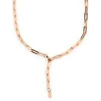 THIORA Y-Kette Island Links Y-Halskette Damen – Gliederkette Edelstahl 54 cm (Einzelartikel, Einzelschmuckstück – Halskette), Verstellbar, wasserfest, allergikerfreundlich, Statement-Design