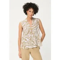 Olsen Tanktop Shirt mit Allover-Dessin