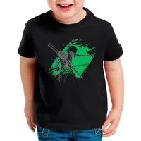 style3 T-Shirt Night Zoro one piece japan anime luffy manga monkey ruffy