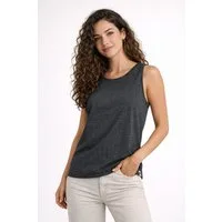 Skratta Tanktop Shirttop Lockeres Tank-Top Hanf Damen Casual Fit