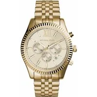 MICHAEL KORS Chronograph LEXINGTON MK8281, Quarzuhr, Armbanduhr, Herrenuhr, Stoppfunktion, Edelstahlarmband