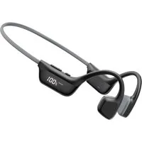 DOOGEE Knochenschall Kopfhörer, Open-Ear, LED-Display, IP67, BT 6.0 Bluetooth-Kopfhörer (9H Laufkopfhörer, Dual-Device, ideal für Laufen, Radfahren & Fitness)